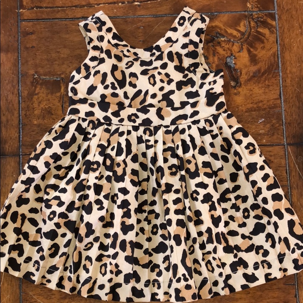 Janie and Jack Leopard Print Dress